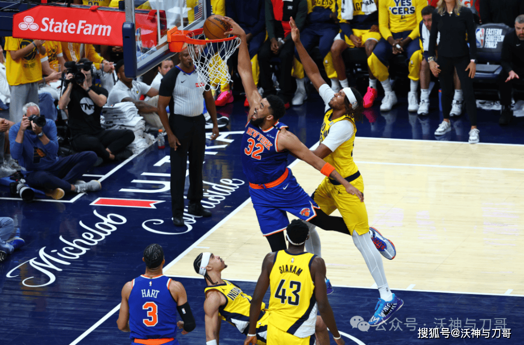 开云体育网址-周二303 美职篮 纽约尼克斯VS印第安那步行者