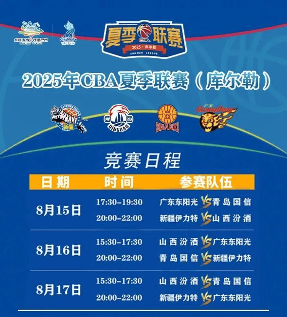 开云体育中国-CBA夏季联赛（库尔勒）线上售票通道已开启 球迷热情如火