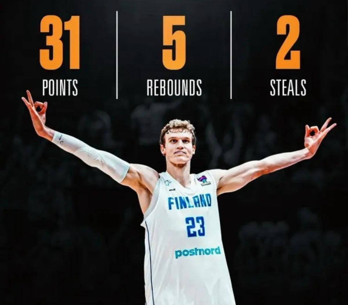 开云体育app-犹他爵士球星马尔卡宁：FIBA大杀器！勇士错失良机