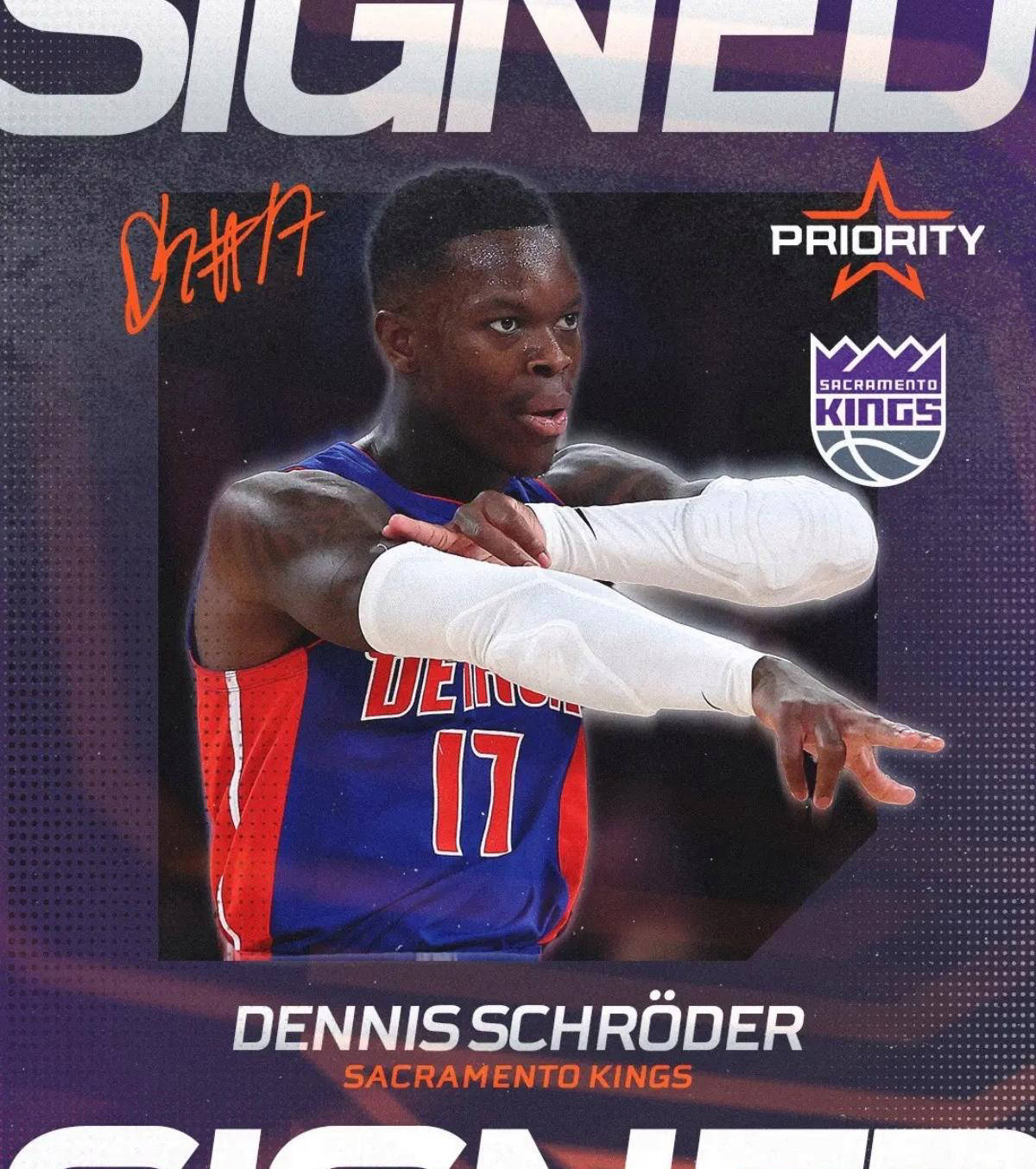 开云体育官网-官宣!3年4500万!施罗德签约萨克拉门托国王