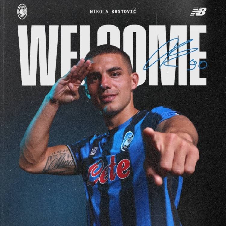 kaiyun-官方：莱切前锋克尔斯托维奇加盟亚特兰大，转会费2500万欧+浮动