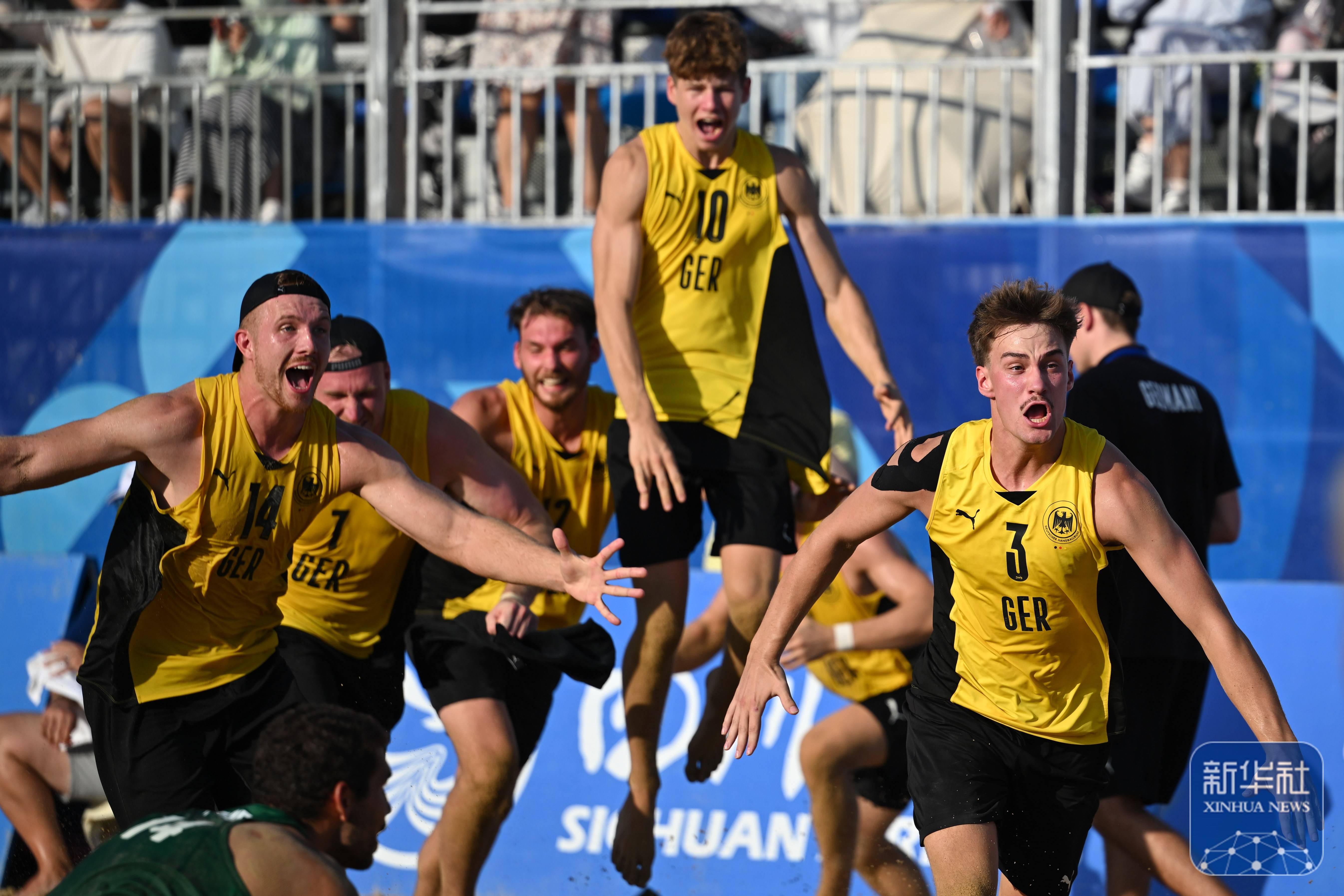 开云体育中国-成都世运会｜沙滩手球男子决赛：德国队夺冠