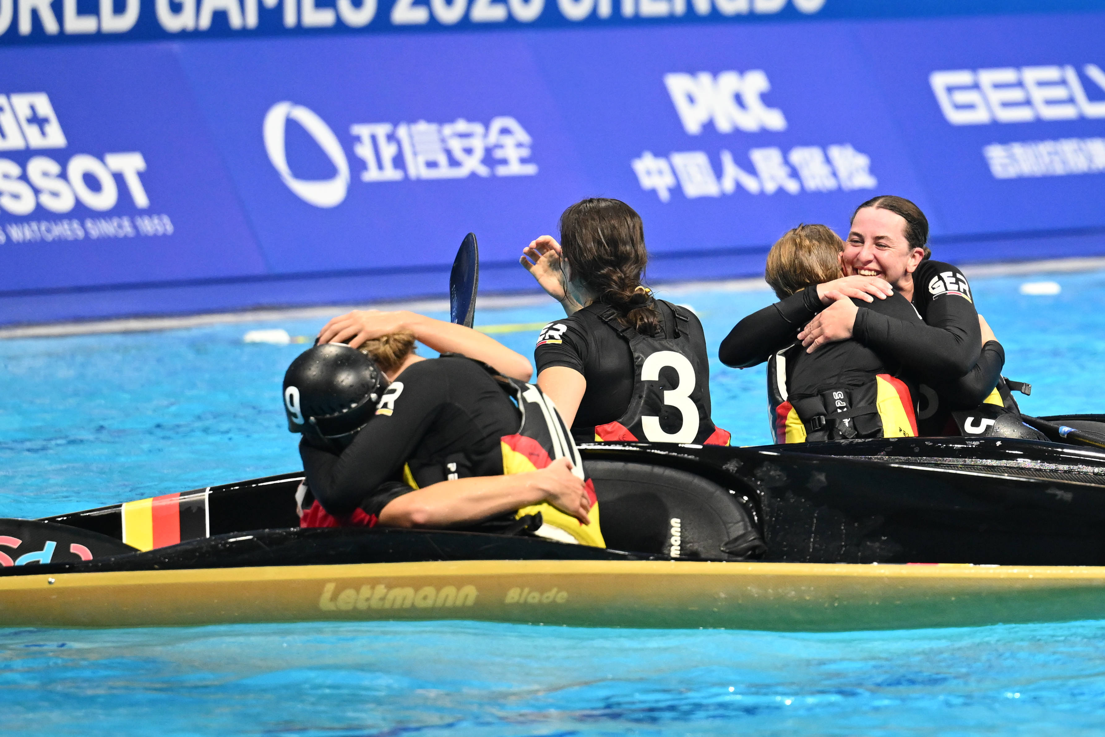 开云体育-（成都世运会）皮艇球——女子决赛：德国队夺冠